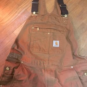 2022 carhartt overalls/bibs worn twice 38x28